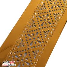طلایی براق طرح تذهیب برجسته
