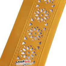 طلایی براق پانچ سنتی طرح 2 - 9 سانت